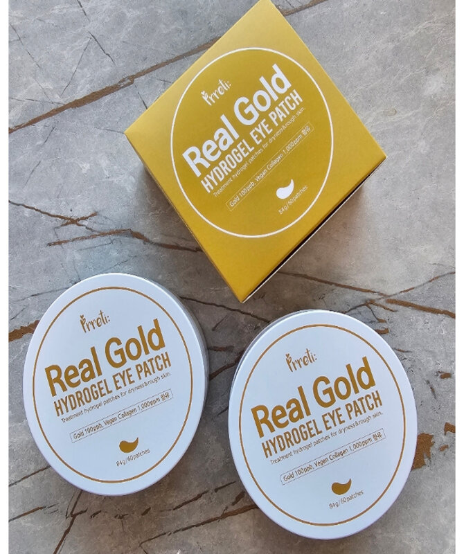Korean Real Gold Hydrogel Eye Patch