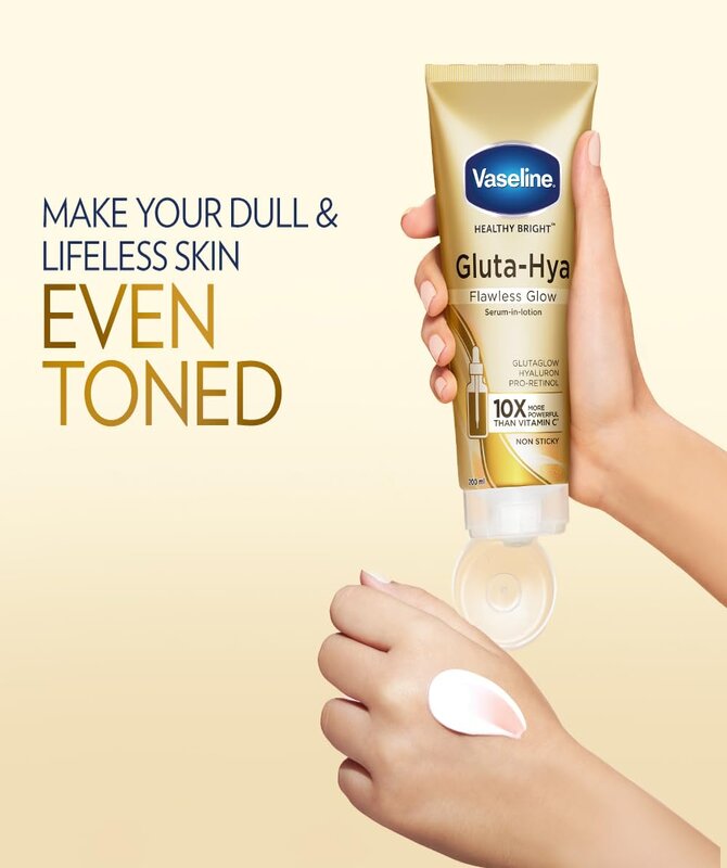 Vaseline Gluta-Hya Flawless Glow Serum-In-Lotion