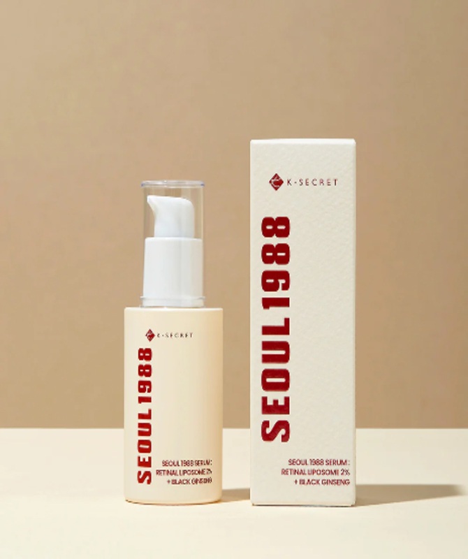 K-SECRET | SEOUL 1988 Serum: Retinal Liposome 2% + Black Ginseng 30ml