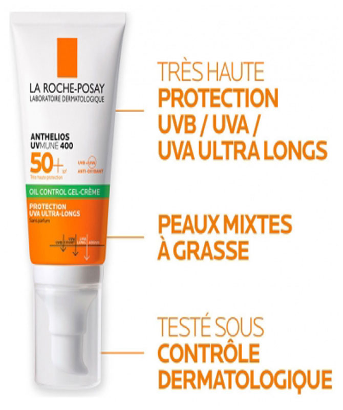 La Roche-Posay Anthelios UVMUNE 400 Gel-Cream Oil Control Spf50+ 50ml
