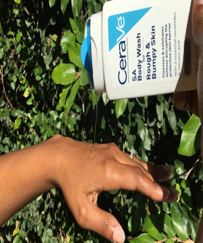 CeraVe SA Rough & Bumpy Skin Body Wash 296ml