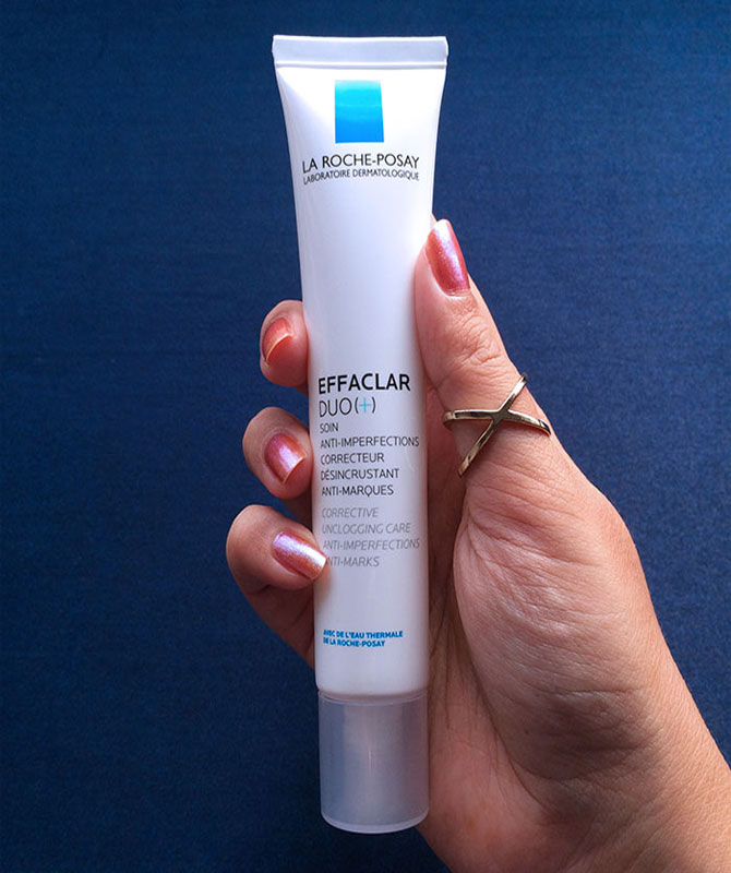 La Roche-Posay Effaclar Duo Dual Action Acne Spot Treatment Cream with Benzoyl Peroxide Acne Treatment for Acne and Blackheads, Lightweight Sheerness, Safe For Sensitive Skin