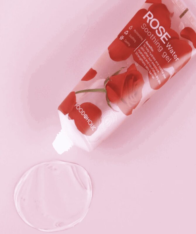 Foodaholic Rose Water Soothing Gel 100ml