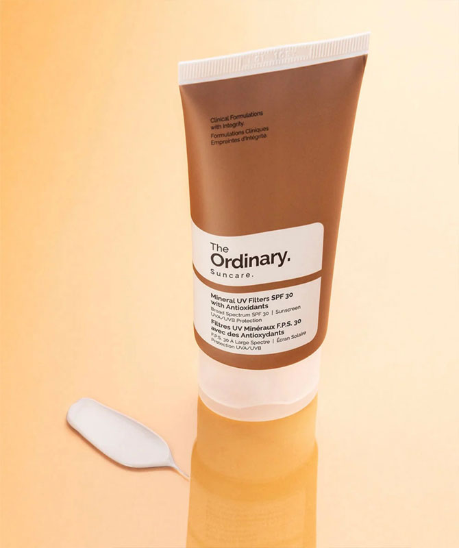 Ordinary Mineral UV Filters SPF 30 with Antioxidants
