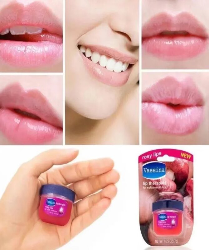 Vaseline, Lip Therapy, Rosy Lip Balm, 0.25 oz (7 g)