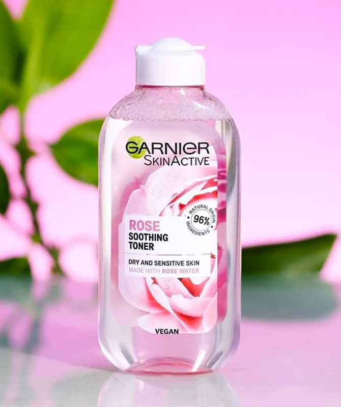 Garnier Skin Active Rose Soothing Toner 200 ml